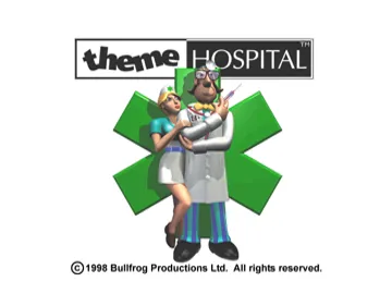 Theme Hospital (US) screen shot title